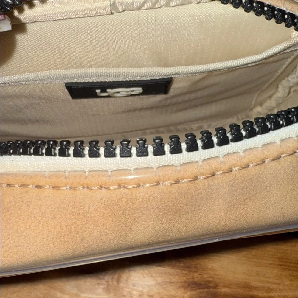 UGG JANEY II CLEAR SHEEPSKIN CROSSBODY BAG WITH MULTIWAY STRAP - Picture 6 of 10